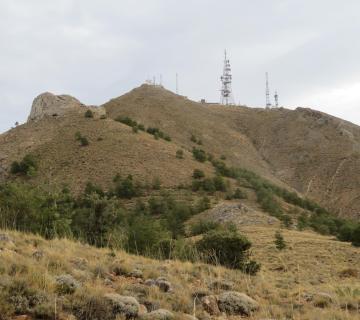 TETICA DE BACARES o CERRO NIMAX desde BACARES - REGRESO por PIEDRA DEL RELOJ y SENDERO PR-A14 (Sierra Filabres)